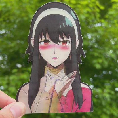 Thorned Rose Assassin Motion Sticker