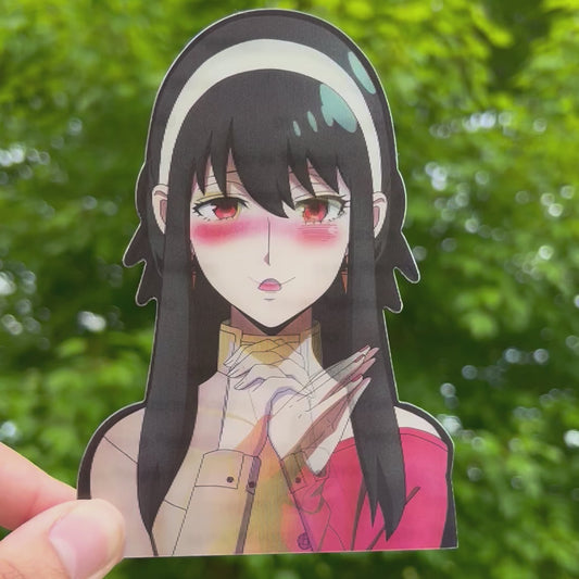 Thorned Rose Assassin Motion Sticker