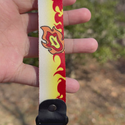 Heart Of Fire Keychain Strap