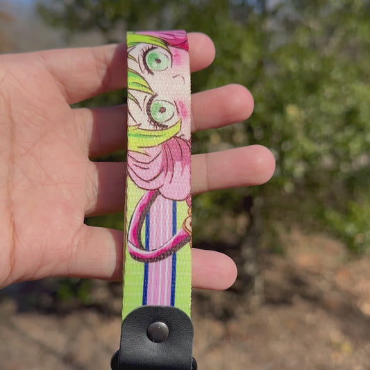 Pink Love Keychain Strap