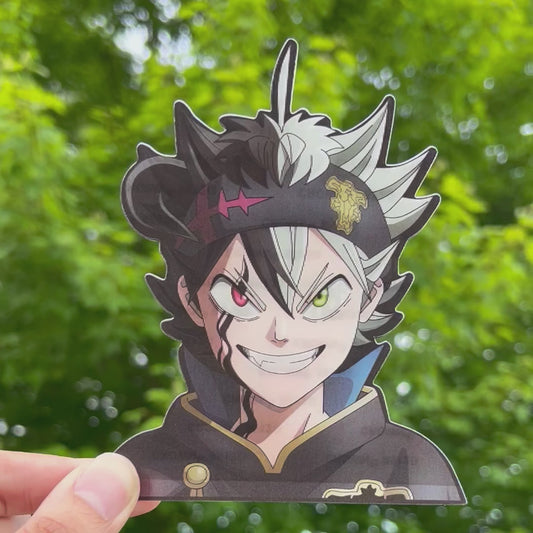 Anti Magic Warrior Motion Sticker