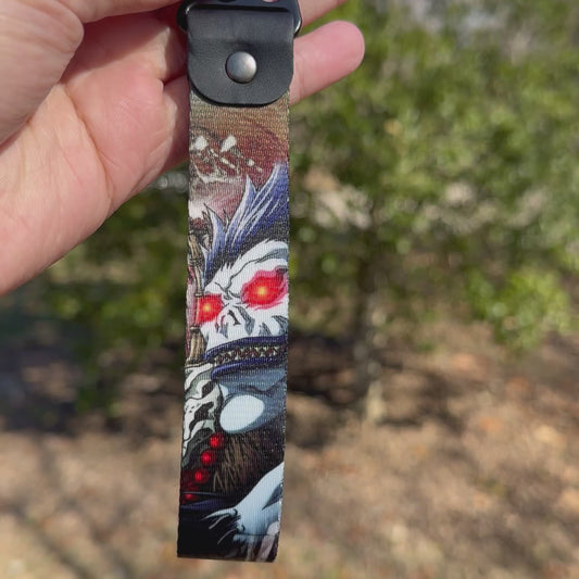 Grinning Reaper Keychain Strap