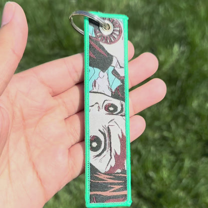 Oni Fighters Embroidered Jet Tag Keychain (Bundle)