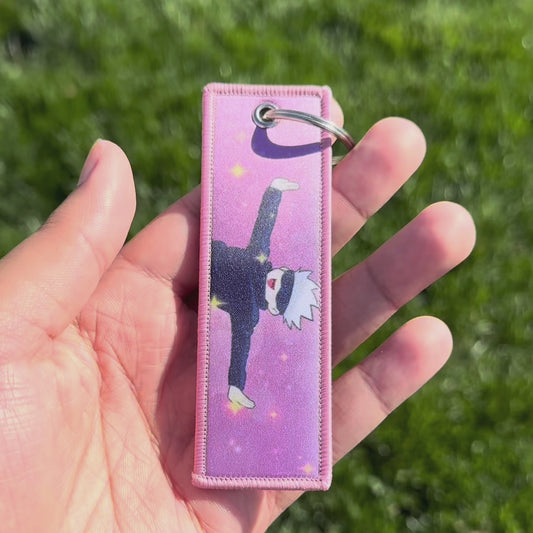 Blindfolded Force of Nature Motion Sticker/Embroidered Keychain (Bundle)