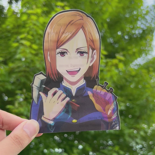 Rose Hearted Warrior Motion Sticker
