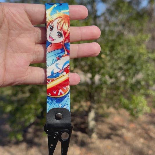 Gold Navigator Keychain Strap