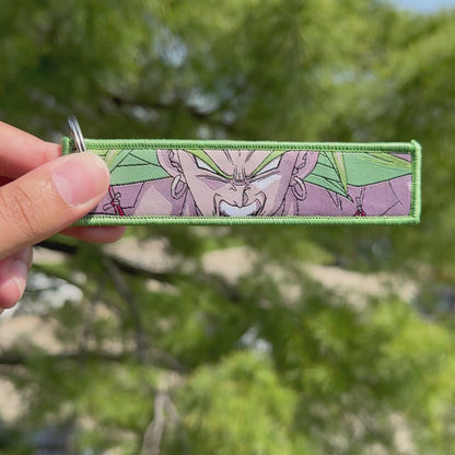 Raging Powerhouse v2 Embroidered Jet Tag Keychain