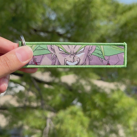 Raging Powerhouse v2 Embroidered Jet Tag Keychain