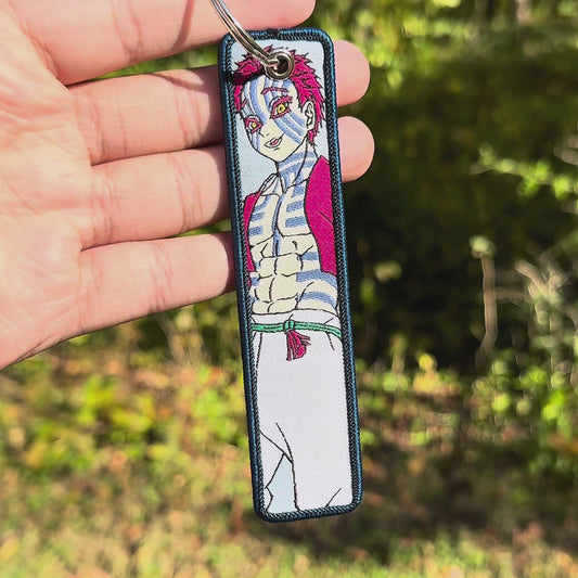 Fists Of Fury Motion Sticker/Embroidered Keychain (Bundle)