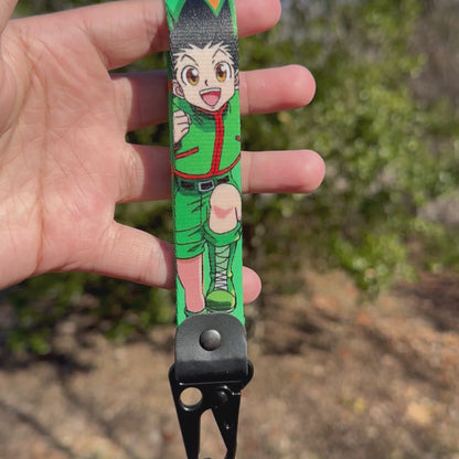 Gone Fishing Keychain Strap