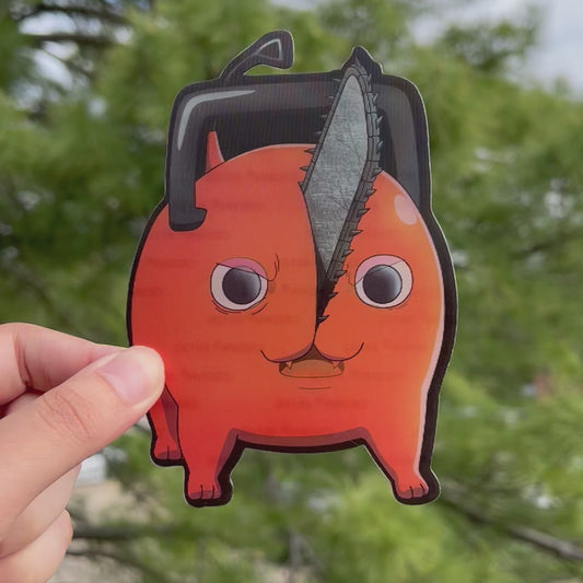 Devil Dog Motion Sticker