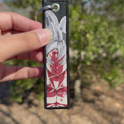 Limit Breaker Embroidered Jet Tag Keychain