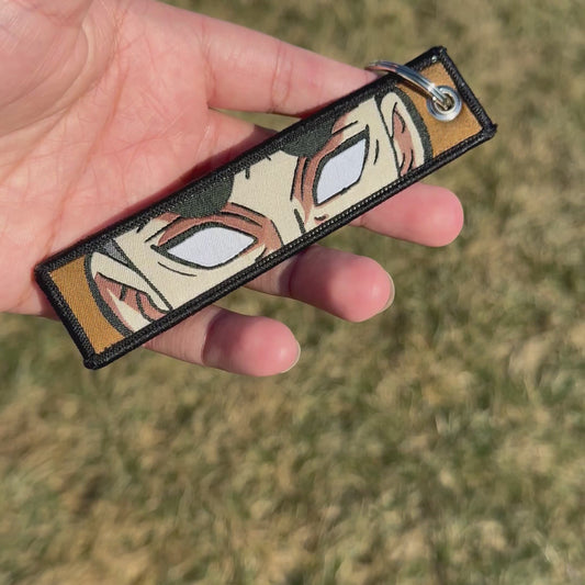 Gentle Giant Embroidered Jet Tag Keychain