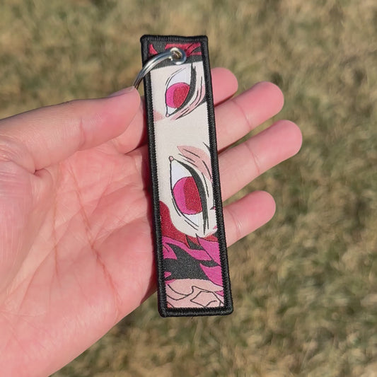 Mark Of The Sun Embroidered Jet Tag Keychain