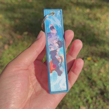 Rivals Embroidered Jet Tag Keychain