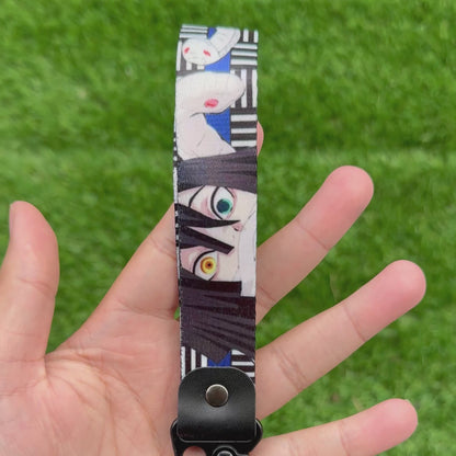 Serpent Swordsman Keychain Strap