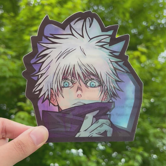 Six Eyes Sensei Motion Sticker