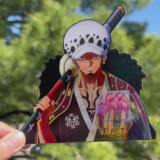 Heart Pirate Motion Sticker