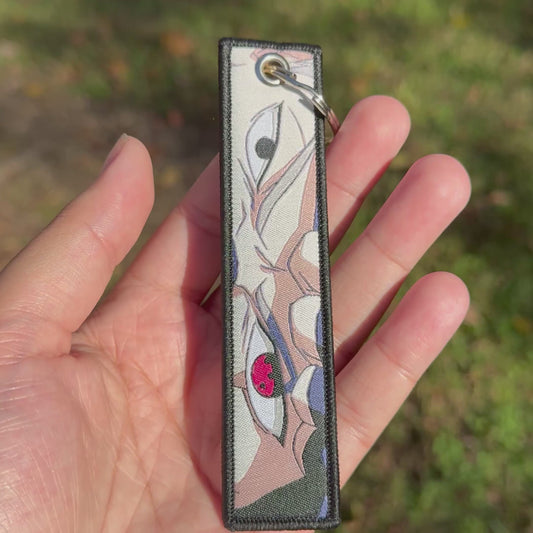 Pack Leader Embroidered Jet Tag Keychain