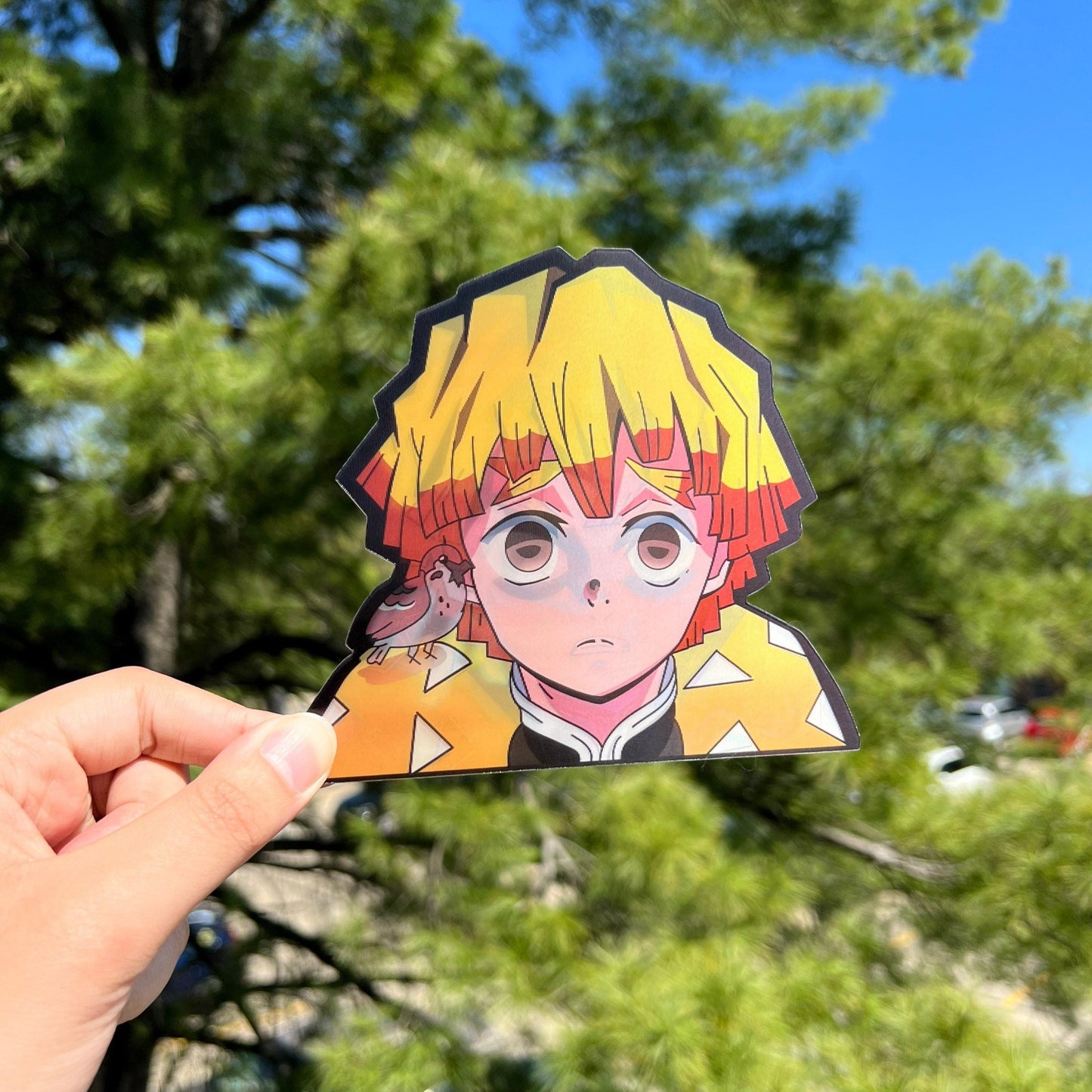 Lightning Sleep Warrior Motion Sticker