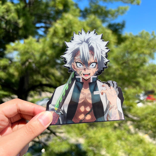 Wind Breathing Slayer Motion Sticker