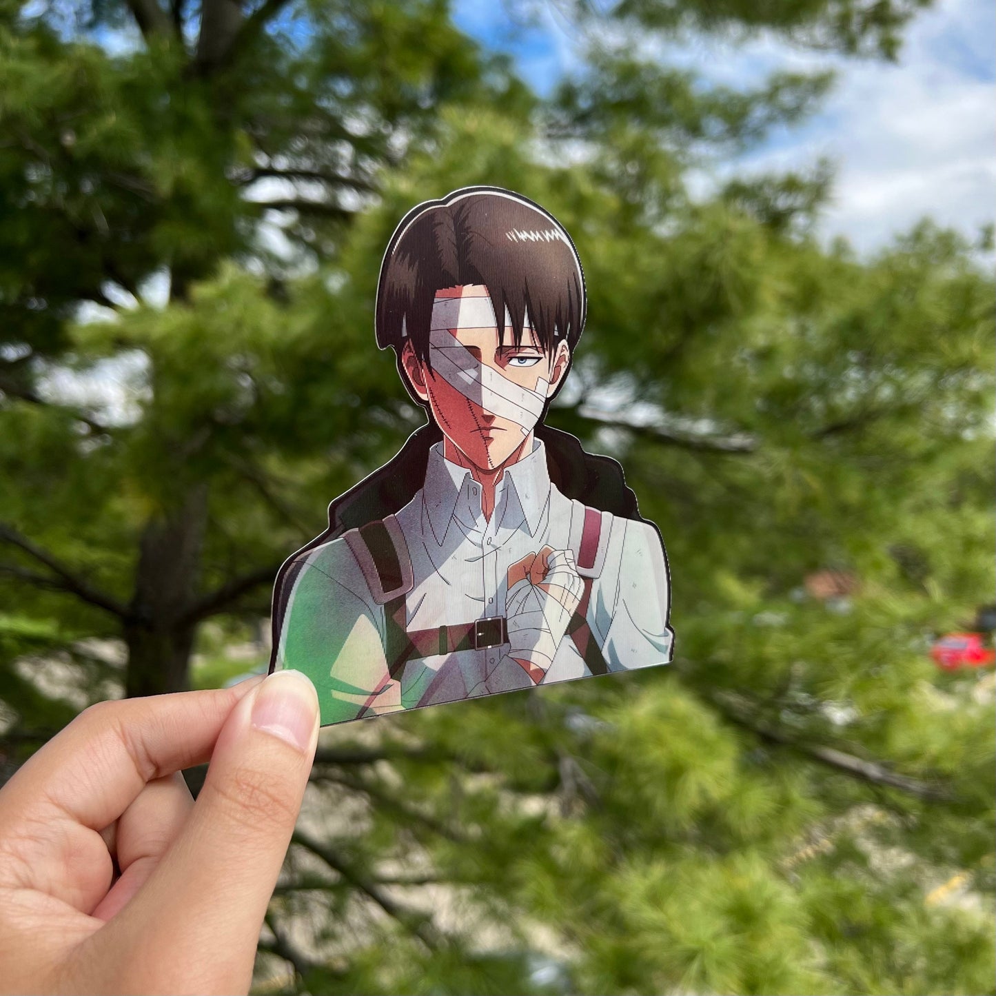 Titan Slayer Motion Sticker