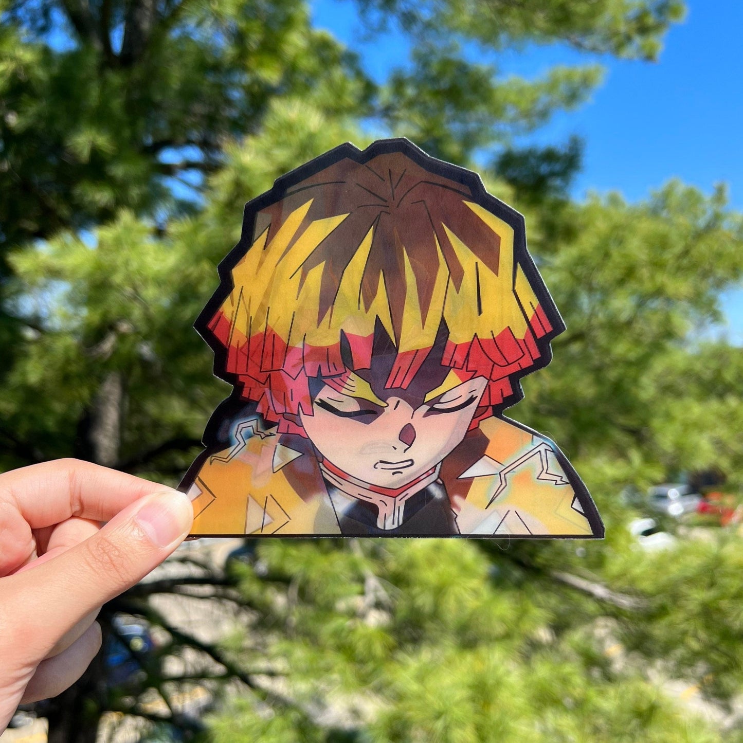Lightning Sleep Warrior Motion Sticker