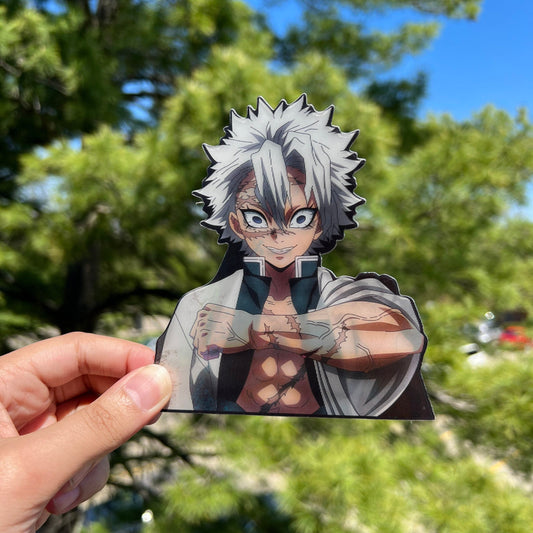 Wind Breathing Slayer Motion Sticker