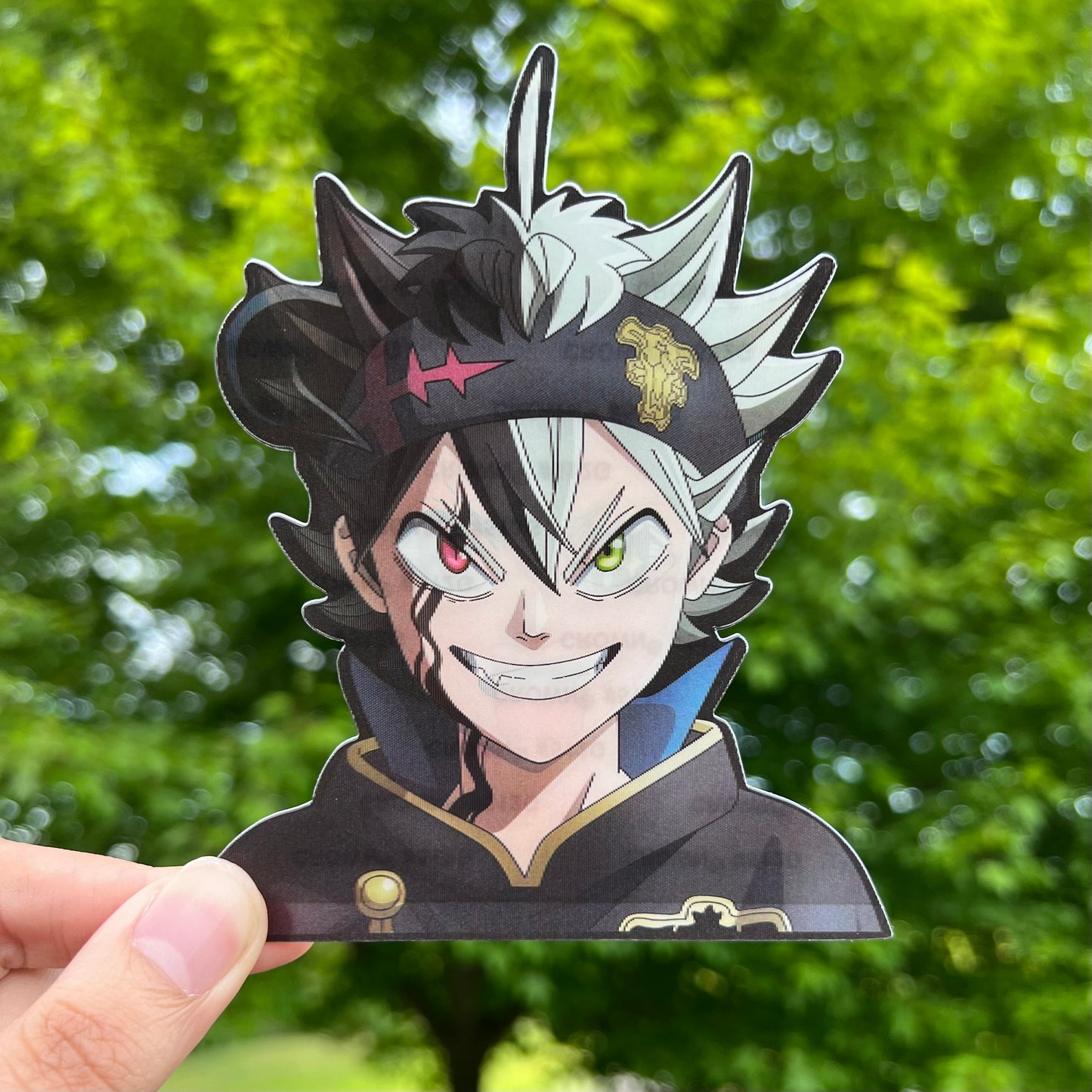 Anti Magic Warrior Motion Sticker