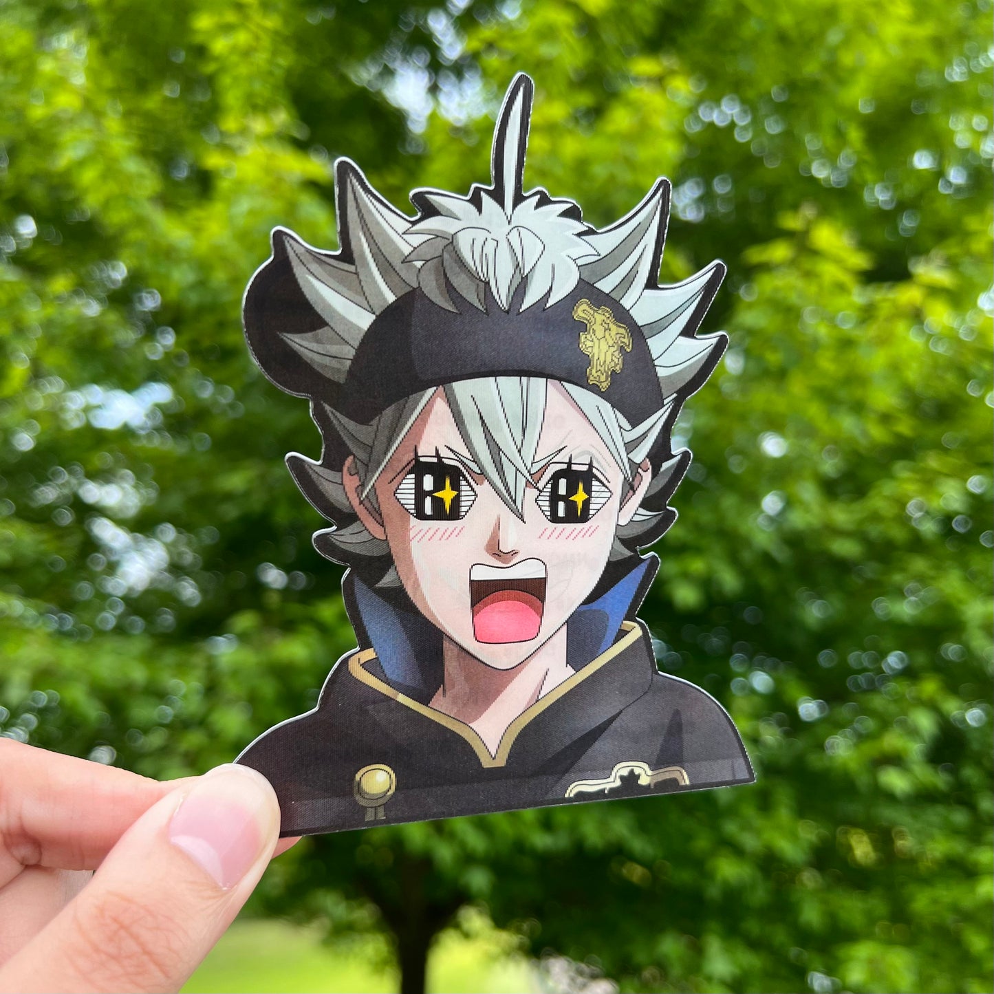 Anti Magic Warrior Motion Sticker
