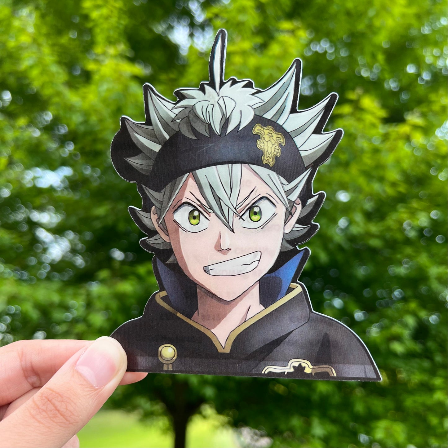 Anti Magic Warrior Motion Sticker