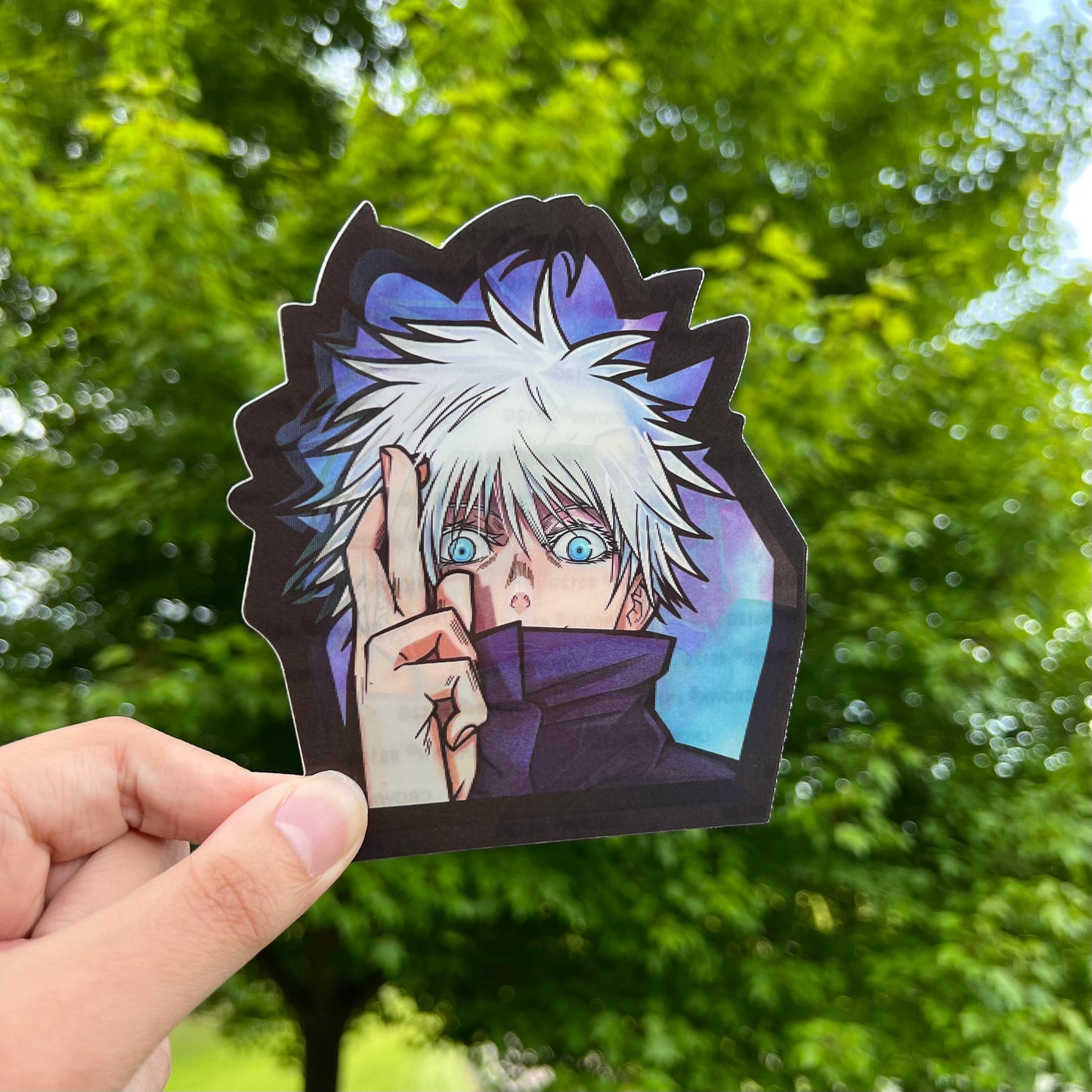Six Eyes Sensei Motion Sticker