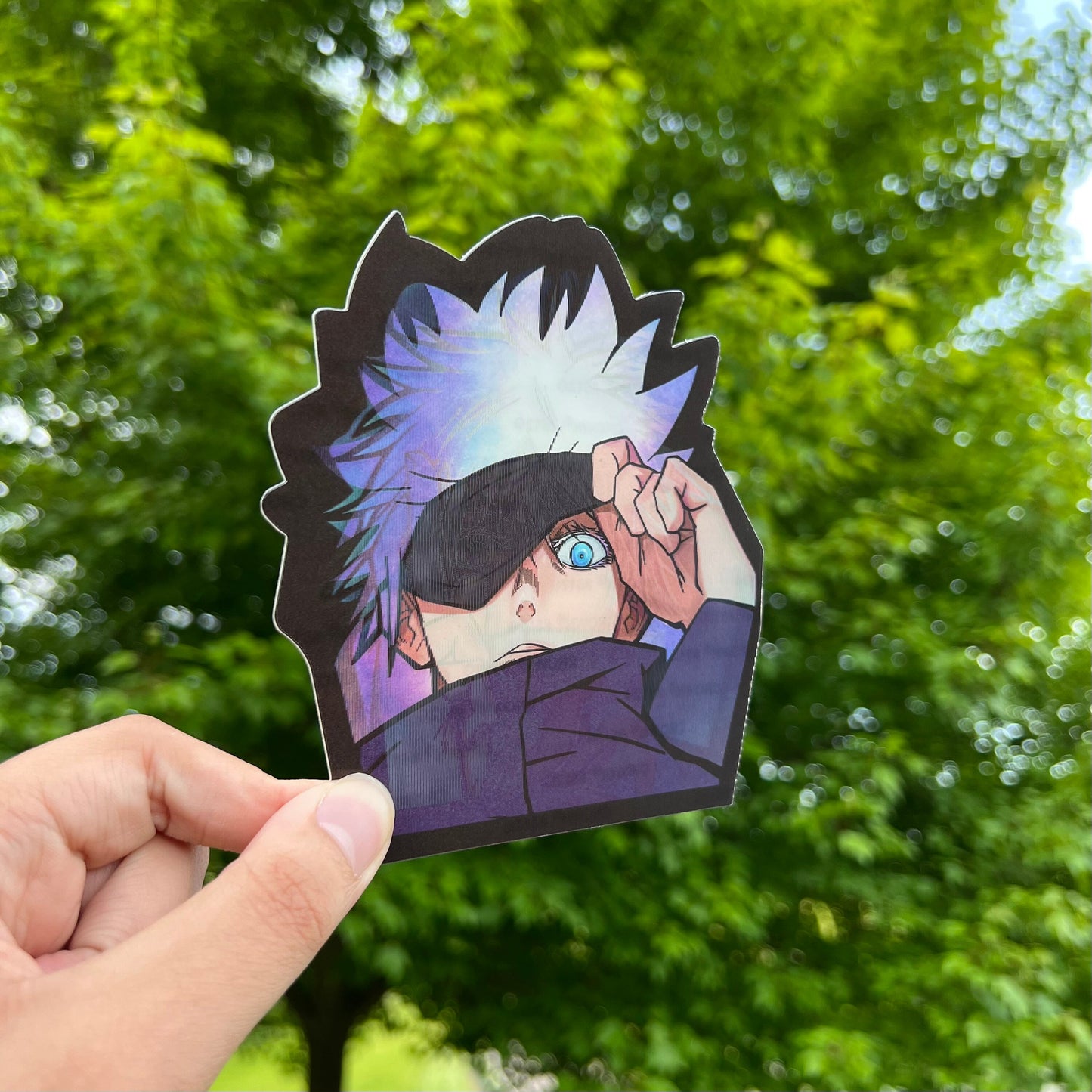 Six Eyes Sensei Motion Sticker