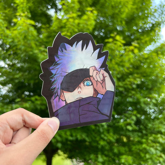 Six Eyes Sensei Motion Sticker