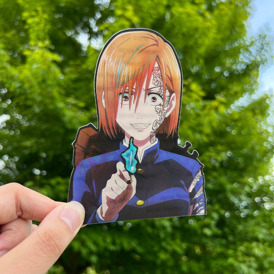 Rose Hearted Warrior Motion Sticker