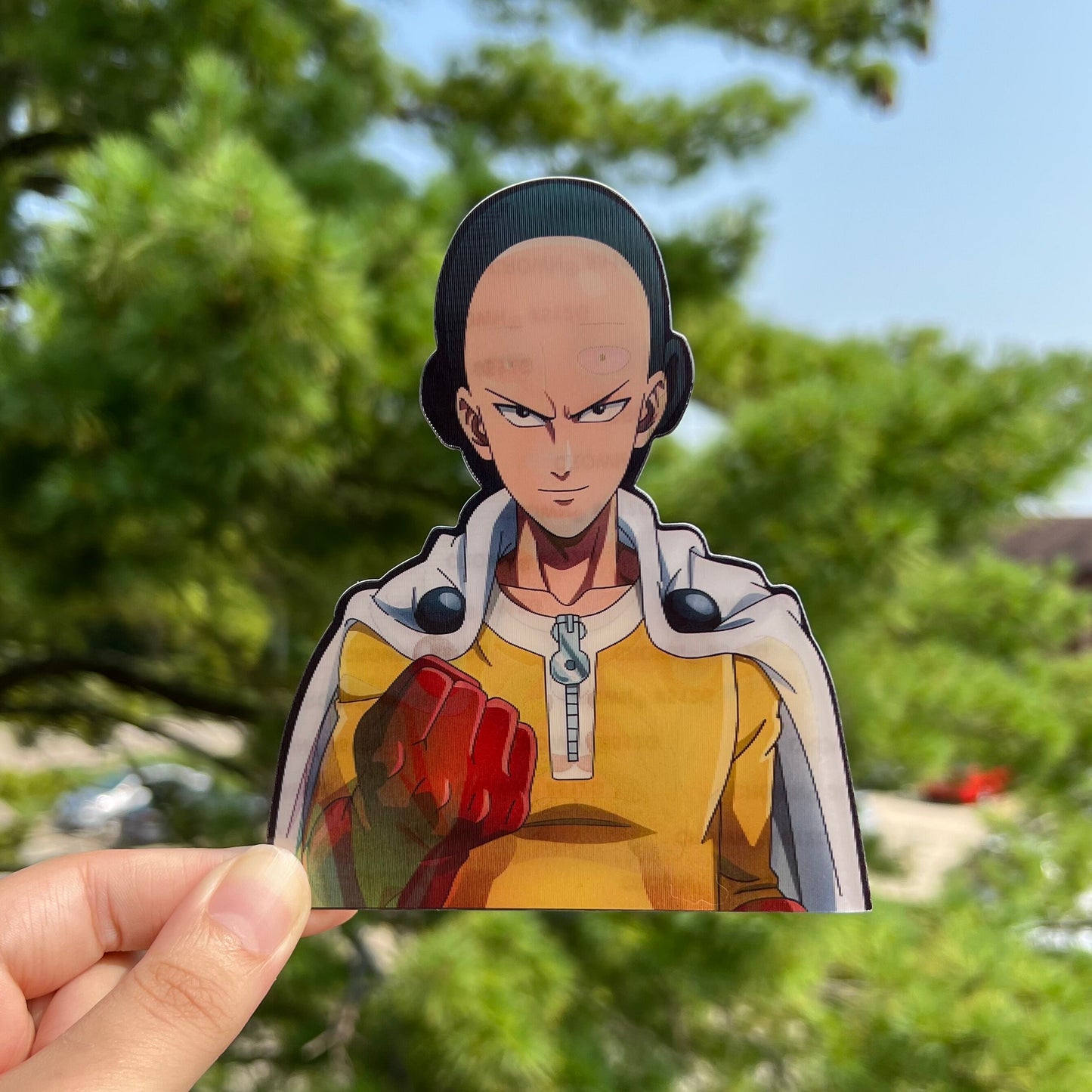 Serious Punch Man Motion Sticker