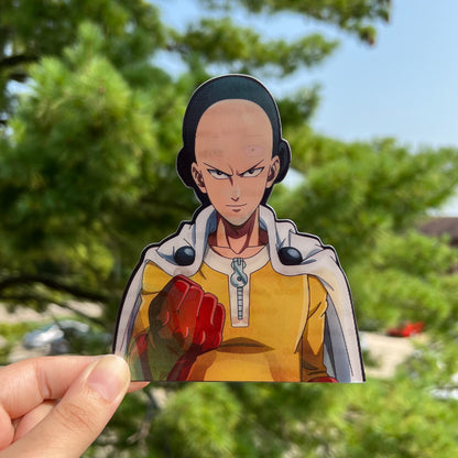 Serious Punch Man Motion Sticker