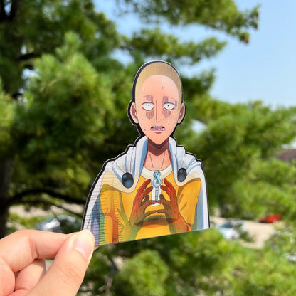 Serious Punch Man Motion Sticker