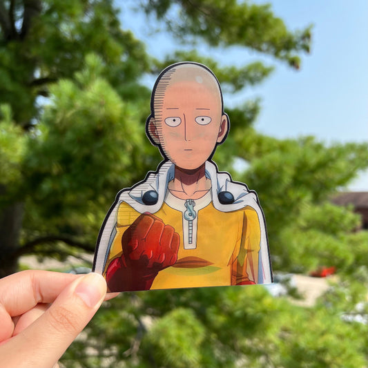 Serious Punch Man Motion Sticker