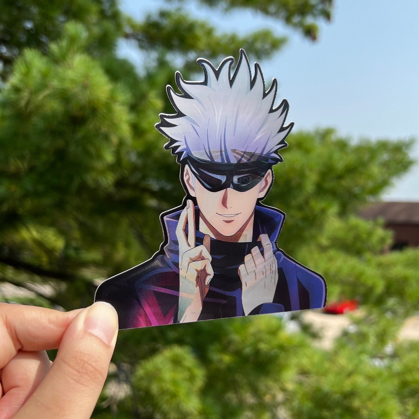 Blindfolded Force of Nature Motion Sticker